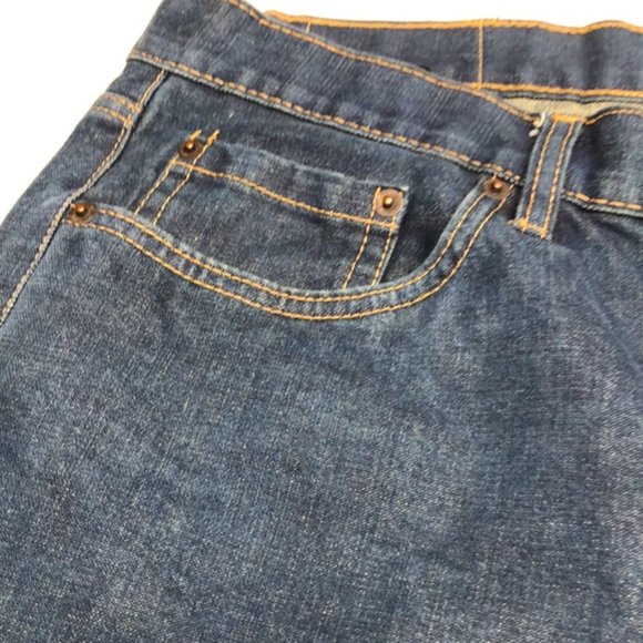 LIKE NEW MENS BLUENOTES DENIM DYLAN STRAIGHT JEANS 36x30 VINTAGE BLUENOT… - Picture 7 of 12
